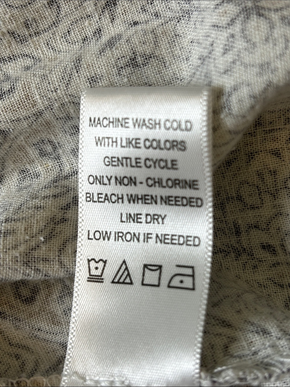 Land ‘N Sea Linen Blend Neutral Drawstring Crop Pants Size Large - Picture 6 of 9